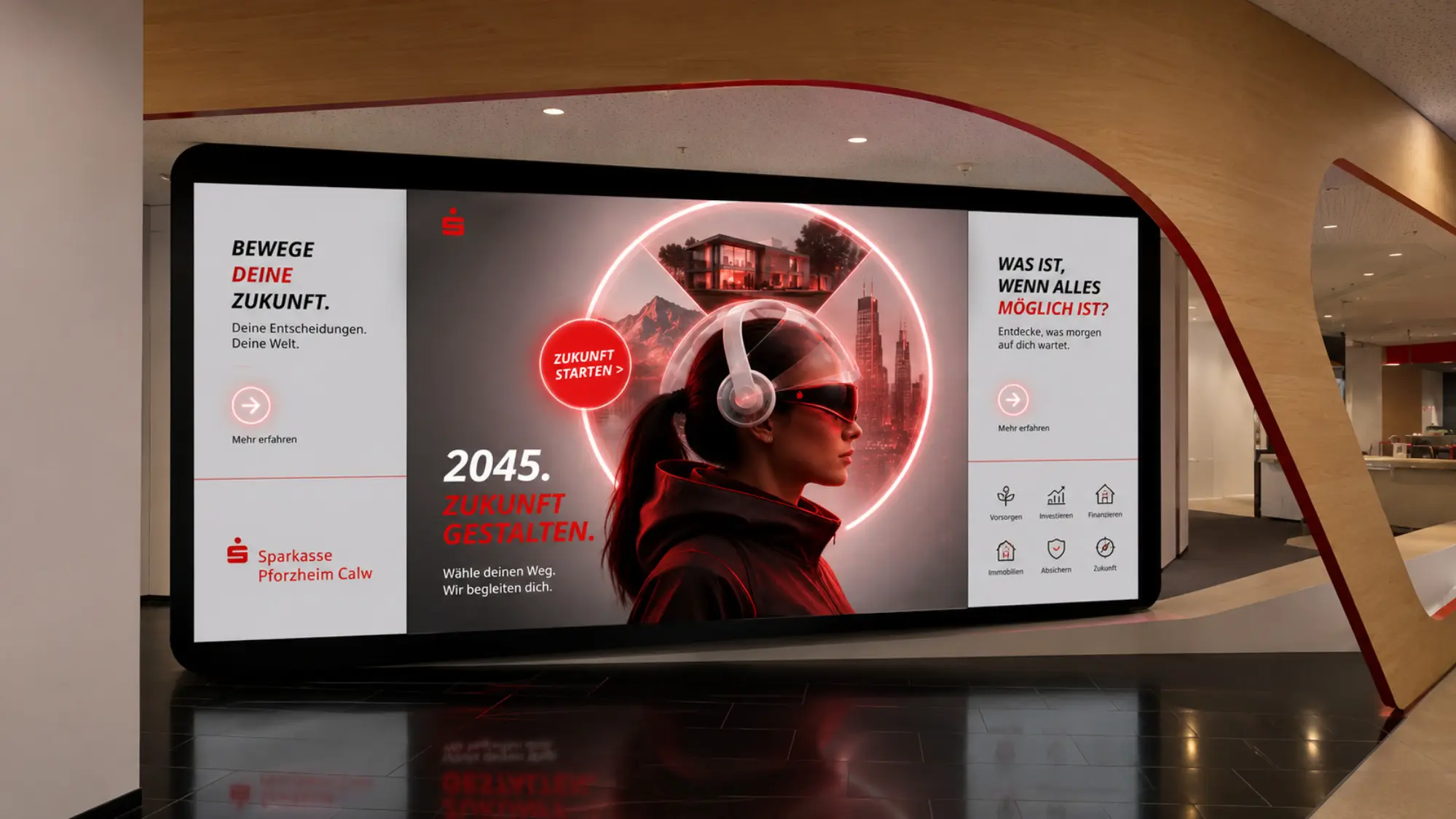 Sparkasse Mediawall